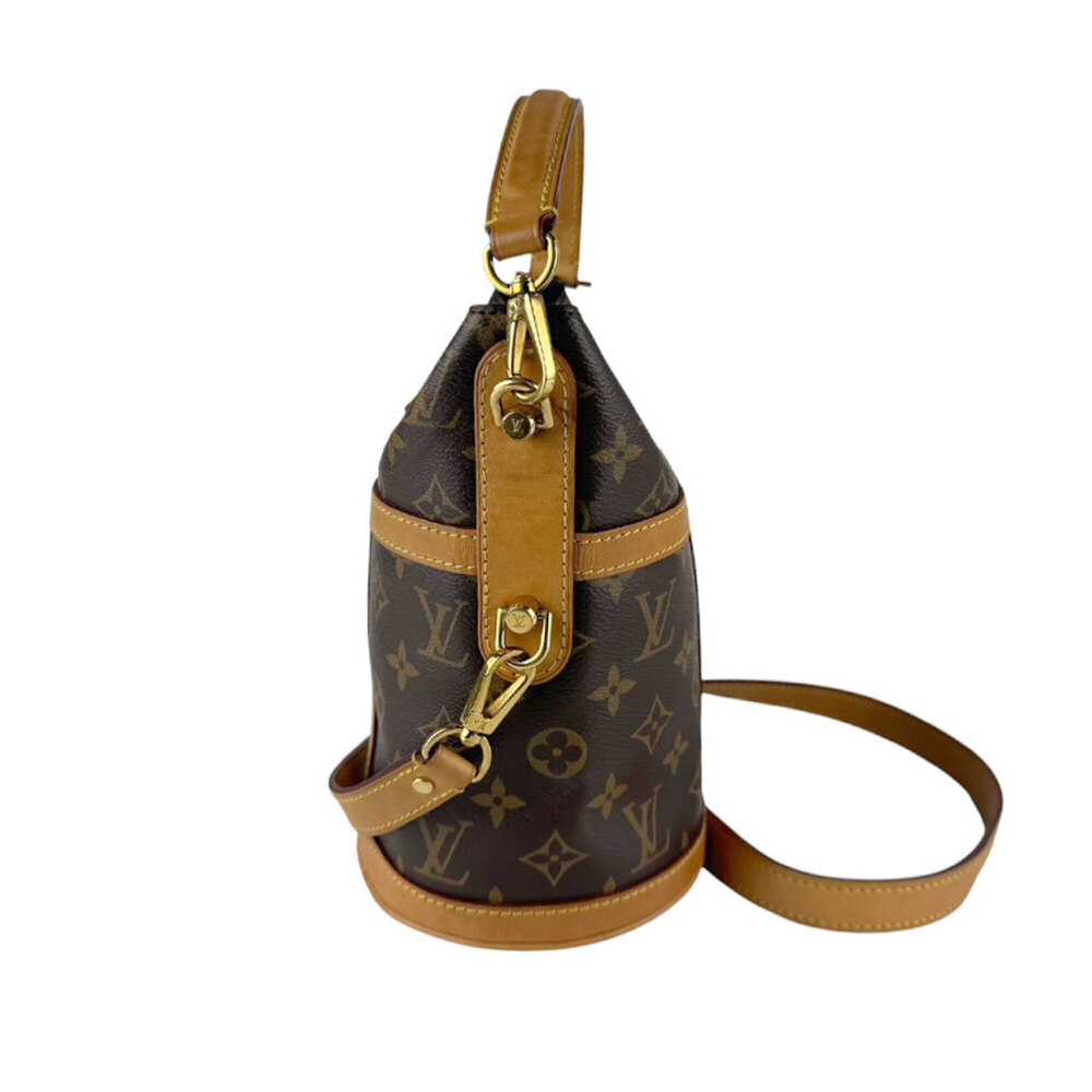 LOUIS VUITTON Brown Monogram Canvas Shoulder Bag - Picture 2 of 14